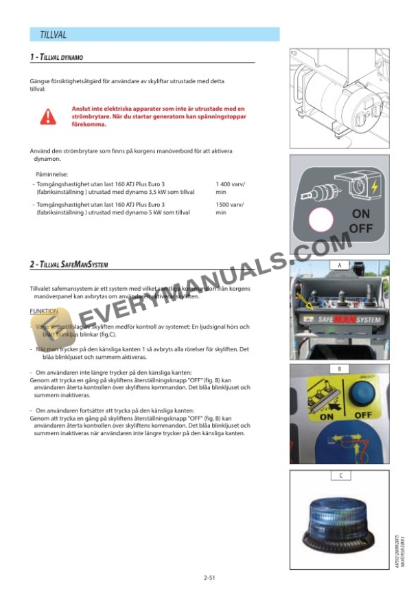 Manitou 160 ATJ PLUS Euro 3 Operator Manual 647532 SU-4
