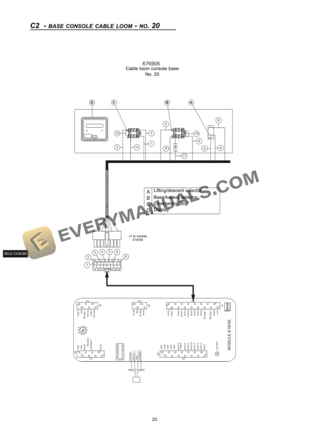 Manitou 78 XE Access Platform Repair Manual 547359EN-4