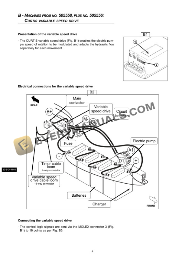 Manitou 78 XE Work Platforms Repair Manual 547359EN-3