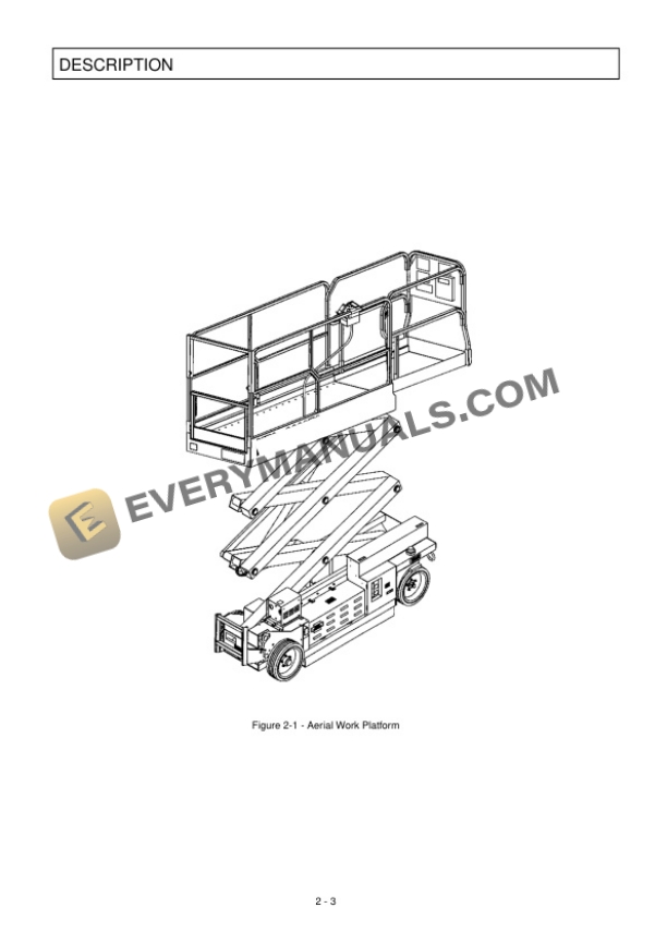 Manitou 80 EX Platform Operator Manual 547323EN 5 Manitou 80 EX Platform Operator Manual 547323EN-3