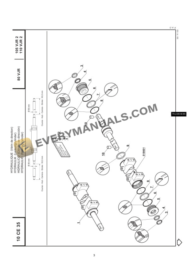 Manitou 80 VJR, 105 VJR2 Access Platform Repair Manual 547357EN 5 Manitou 80 VJR, 105 VJR2 Access Platform Repair Manual 547357EN - Image 3