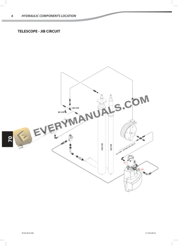 Manitou 80 VJR Evolution, 100 VJR Evolution, 100 VJR AUS Repair Manual 547398EN-3