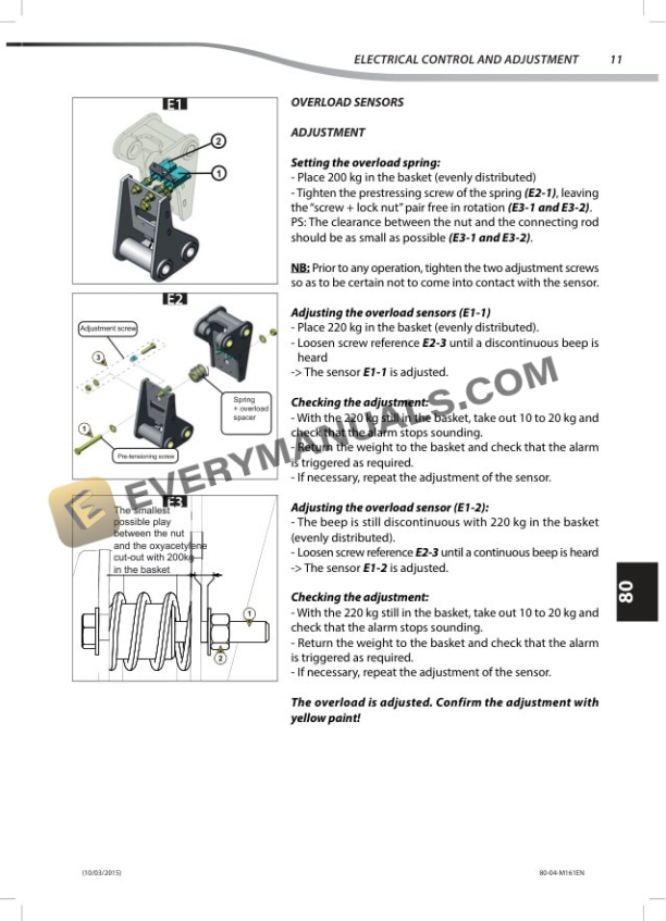 Manitou 80 VJR Evolution, 100 VJR Evolution, 100 VJR AUS Repair Manual 547398EN-5