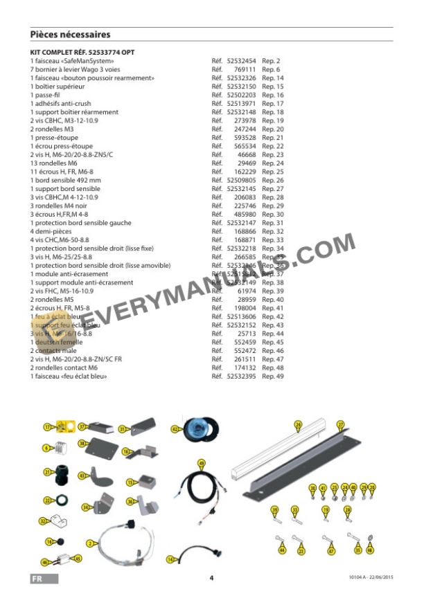 Manitou 80 VJRE, 100 VJRE Instructions Manual 10104NM FR-EN-2