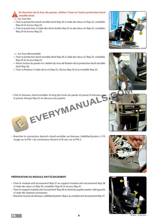 Manitou 80 VJRE, 100 VJRE Instructions Manual 10104NM FR-EN-3