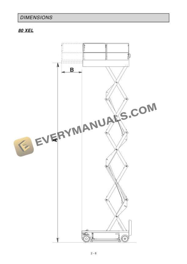 Manitou 80 XEL, 100 XEL, 120 XEL Instructions Manual 547349EN 5 Manitou 80 XEL, 100 XEL, 120 XEL Instructions Manual 547349EN - Image 3