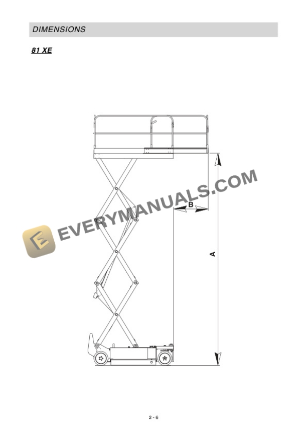Manitou 81 XE Access Platform Operator Manual 547367EN-3