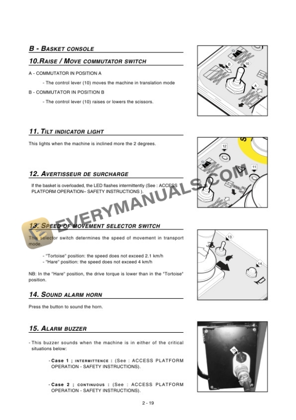 Manitou 81 XE Access Platform Operator Manual 547367EN-4