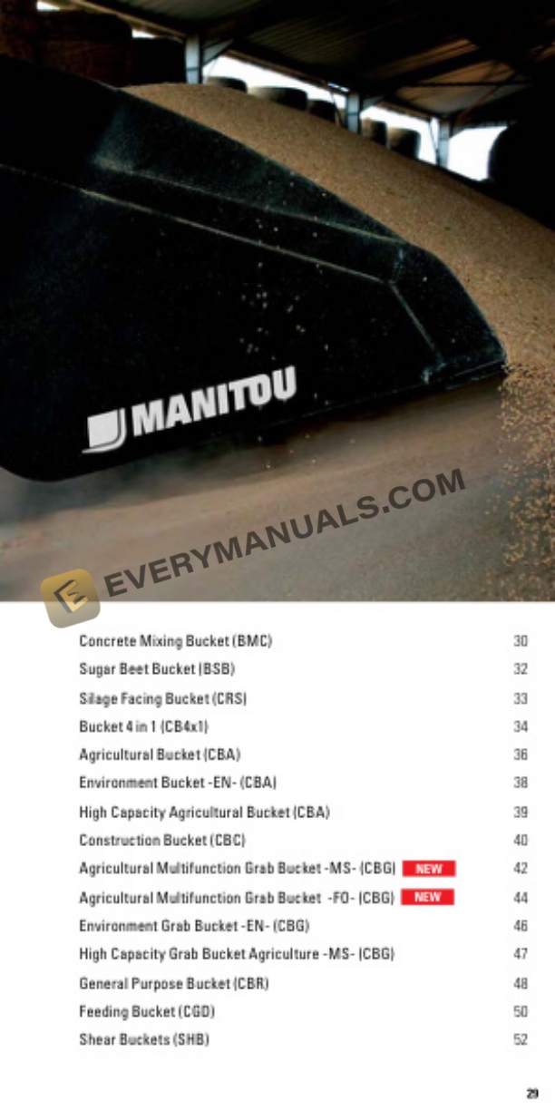 Manitou Attachments Catalogue Parts Catalog-2