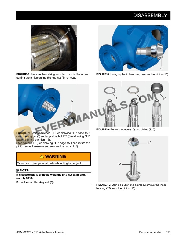 Manitou Axle 111 ( Dual Brake New Version) Service Manual 647902EN 7 Manitou Axle 111 ( Dual Brake New Version) Service Manual 647902EN - Image 5