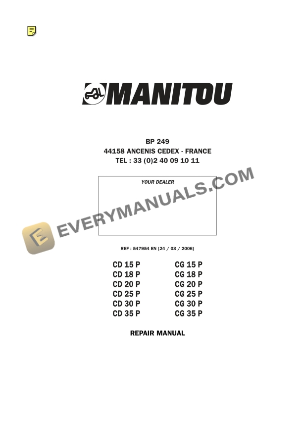 manitou cd 15 p cd 18 p cd 20 p cd 25 p cd 30 p cd 35 p cg 15 p cg 18 p cg 20 p cg 25 p cg 30 p cg 35 p repair manual 547954en 1