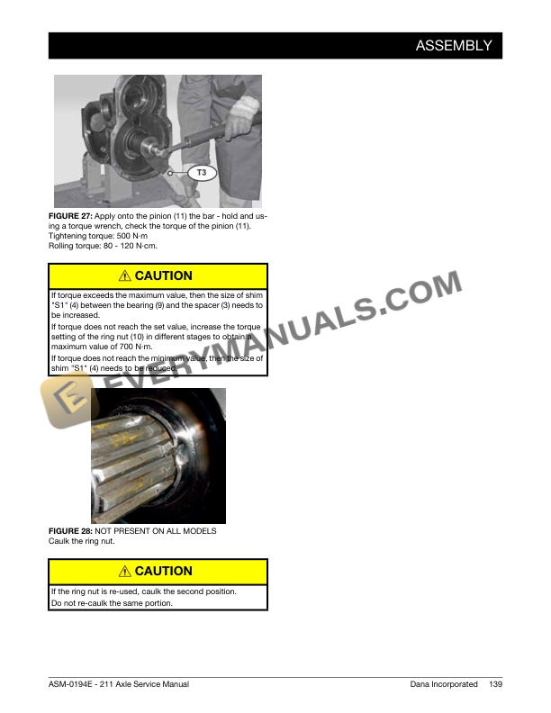 Manitou Dana Axle Type 211 Dual Brake Service Manual 647904EN 6 Manitou Dana Axle Type 211 Dual Brake Service Manual 647904EN - Image 4