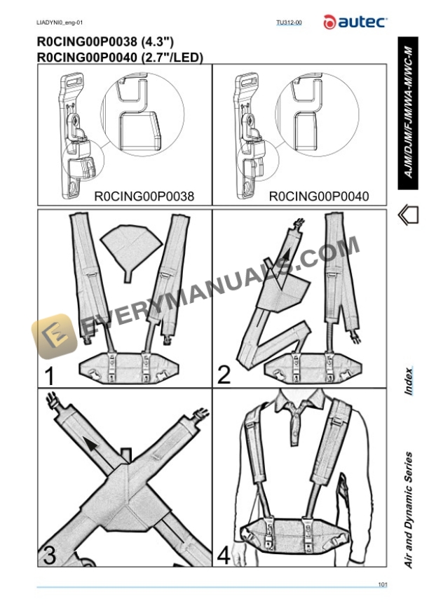 Manitou Dynamic Series Radio Control Autec Repair Manual 647955EN-4
