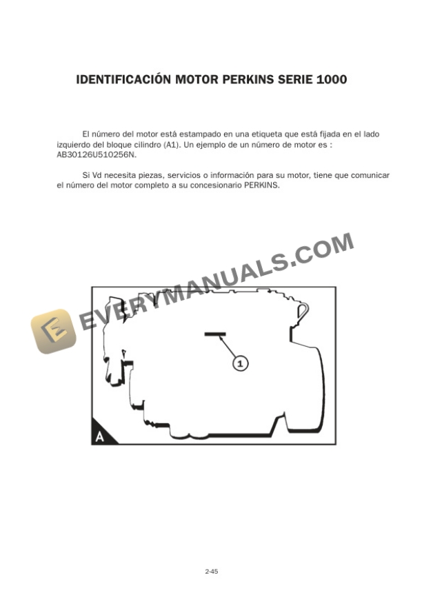 Manitou Hydrostatic Tranmissions I.C Engines Generales Informations Service Manual 47910 ES-3