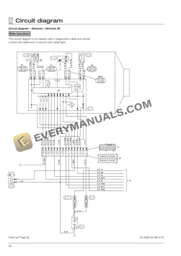 Manitou Independently Airtronic, Airtronic M Air Heater Repair Manual 647406EN-4
