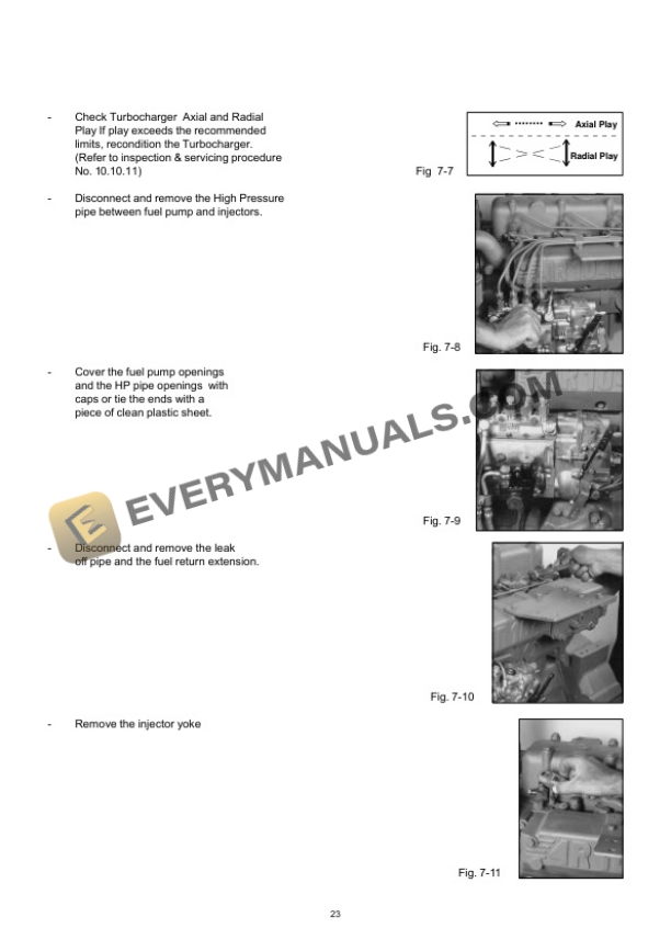 Manitou Kirloskar 4R1040 Engine Service Manual 53112662B-2