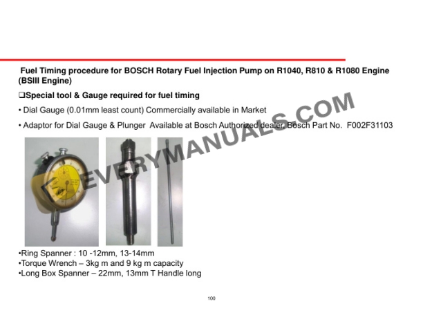 Manitou Kirloskar 4R1040 Engine Service Manual 53112662B-5