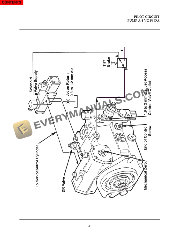 Manitou M 30-2T H to M 50-4T L-Tier III Repair Manual 809818-4