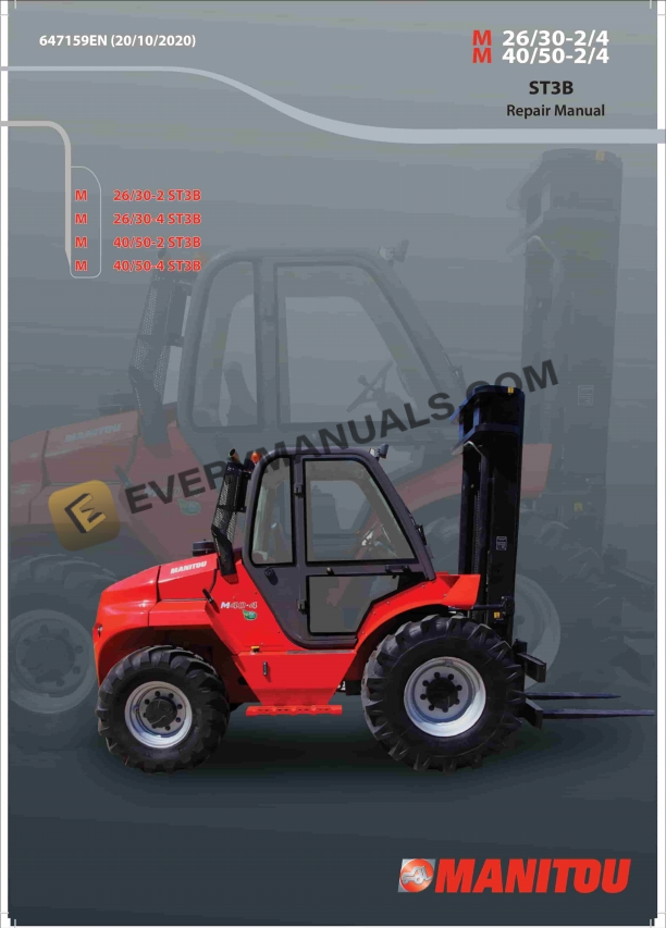 manitou m26 2 st3b m30 2 st3b m26 4 st3b m30 4 st3b m40 2 st3b m50 2 st3b m40 4 st3b 50 4 st3b repair manual 647195en 1