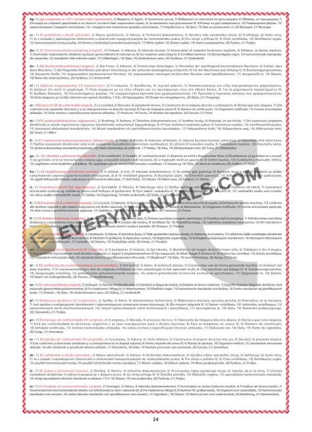 Manitou M26-30-2 - H ST3B to M40-50-4 - H ST3B 4 Speed and Hydrostatic Transmission Operator Manual 647122EN-2