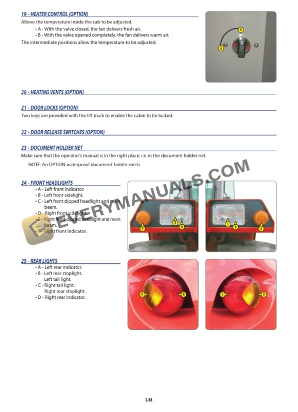 Manitou M26-30-2 - H ST3B to M40-50-4 - H ST3B 4 Speed and Hydrostatic Transmission Operator Manual 647122EN-4