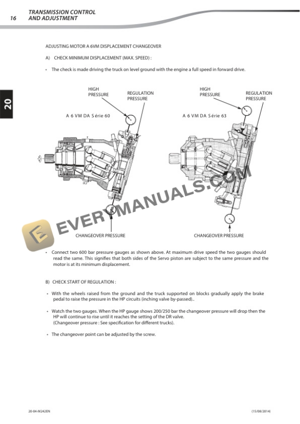 Manitou M26-30-2H ST3B, M26-30-4H ST3B, M40-50-2H ST3B, M40-50-4H ST3B Repair Manual 647501EN-3