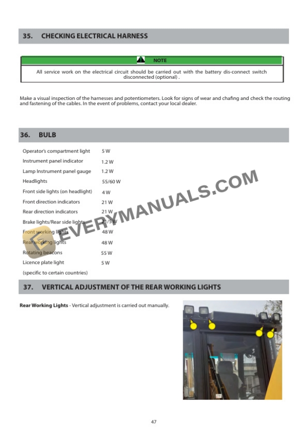Manitou MBL-X-920 Operator Manual 53112255-5