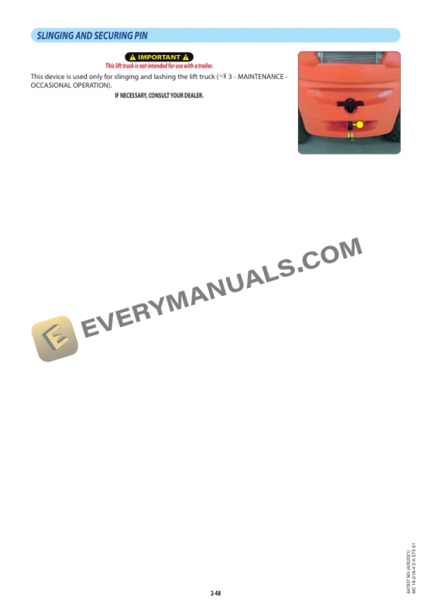 Manitou MC 18-2 D K ST5 S1, MC 18-4 D K ST5 S1 Operator Manual 647837EN-USM3A052021 6 Manitou MC 18-2 D K ST5 S1, MC 18-4 D K ST5 S1 Operator Manual 647837EN-USM3A052021 - Image 4