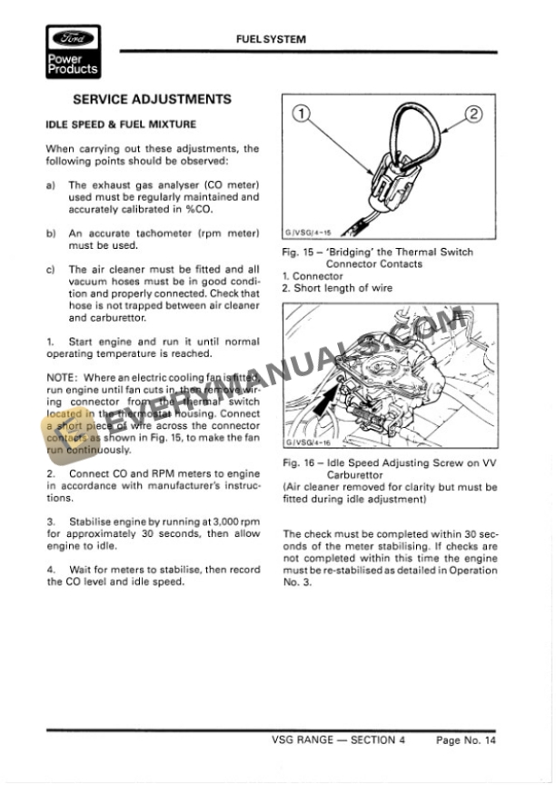Manitou MC 20 AM Series 2 Repair Manual 47953EN-4