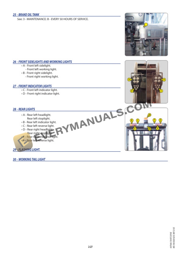 Manitou ME 418 48V S3 US, ME 420 48V S3 US, ME 425 C 48V S3 US Operator Manual 647666 US 6 Manitou ME 418 48V S3 US, ME 420 48V S3 US, ME 425 C 48V S3 US Operator Manual 647666 US - Image 4