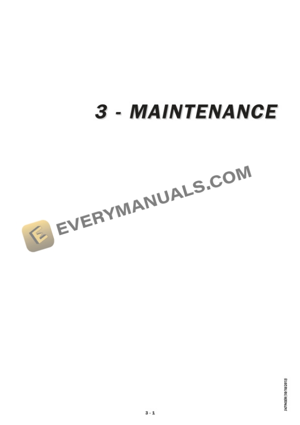 Manitou ME 425, ME 430 Operator Manual 547943EN-4