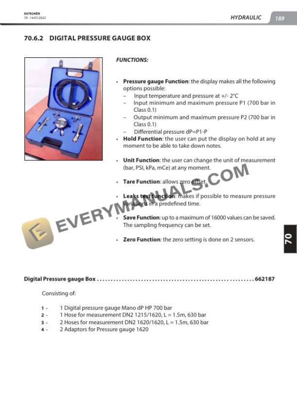 Manitou MHT 12330 245D ST5 S1, MHT-X 12330 245D ST3A S1 Repair Manual 647824EN 5 Manitou MHT 12330 245D ST5 S1, MHT-X 12330 245D ST3A S1 Repair Manual 647824EN - Image 3