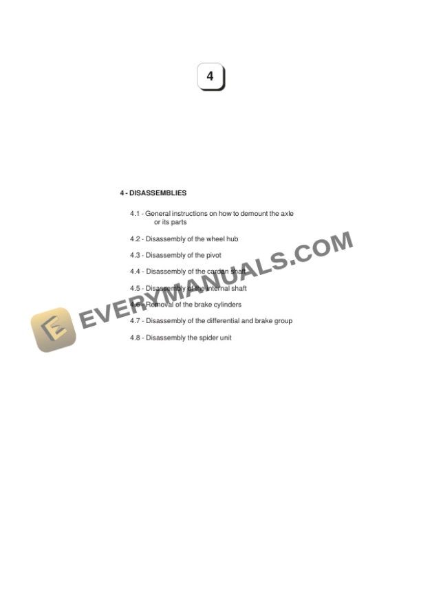 Manitou MHT 7140, 10160, 10210L M Series Repair Manual 648530 5 Manitou MHT 7140, 10160, 10210L M Series Repair Manual 648530 - Image 3