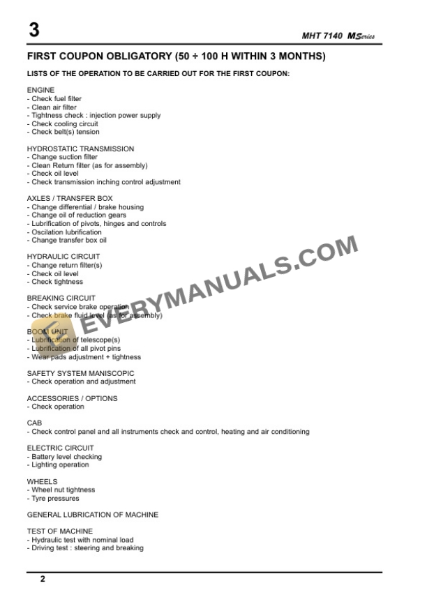 Manitou MHT 7140 M Series E3 User Handbook 648402-3