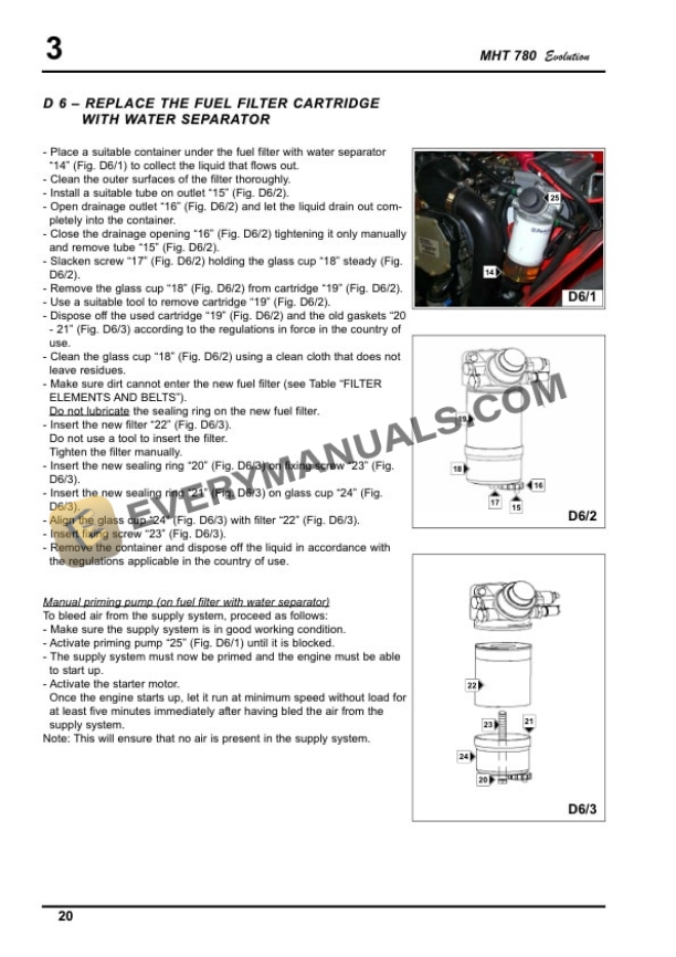 Manitou MHT 780 Evolution E3 Use and Maintenance Manual 64520EN-4