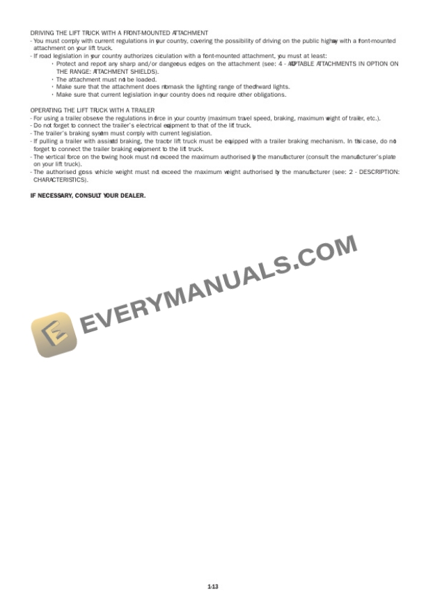 Manitou MHT 780 L HT E3 Evolution Operator Manual 51900007 4 Manitou MHT 780 L HT E3 Evolution Operator Manual 51900007-2