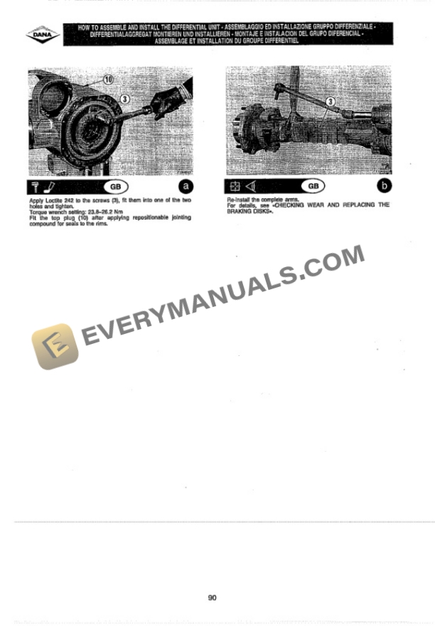 Manitou MHT 860 L E2 Repair Manual 648353EN-4