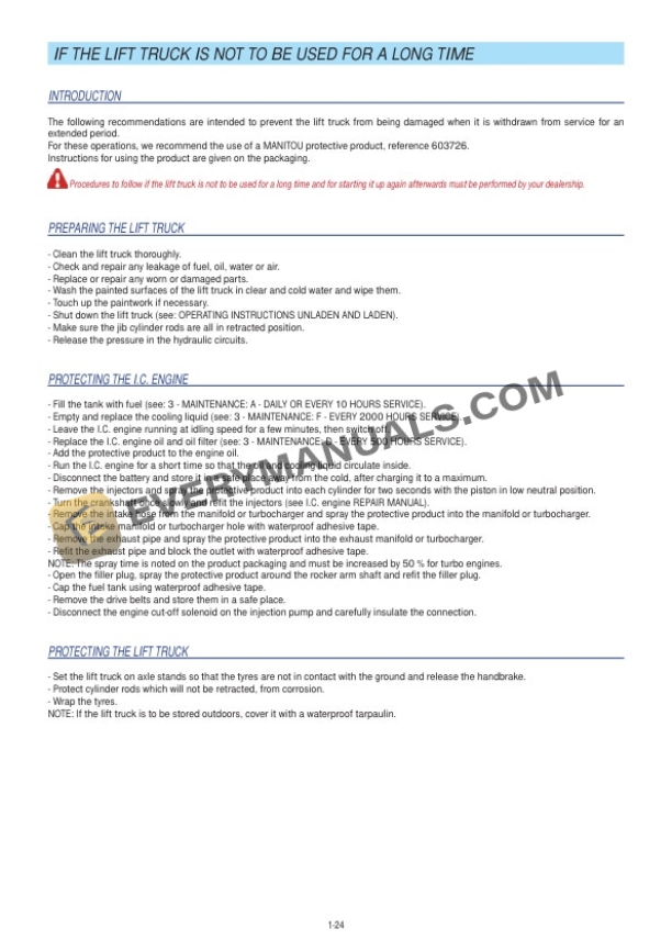 Manitou MHT-X 10120 LT-E3 Operator Manual 648703 AU-2