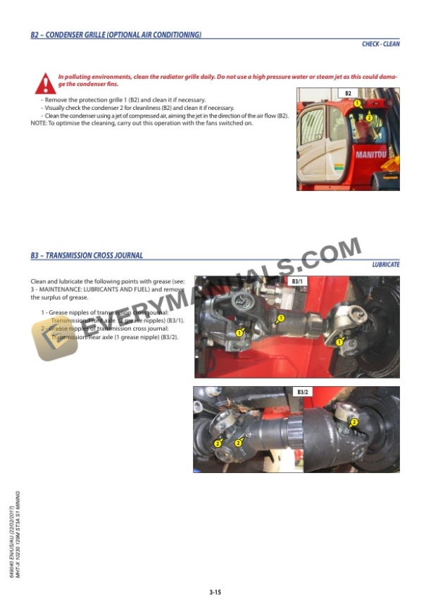 Manitou MHT-X 10230 129M ST3A S1 MINING Operator Manual 649040 EN-US-AU-4