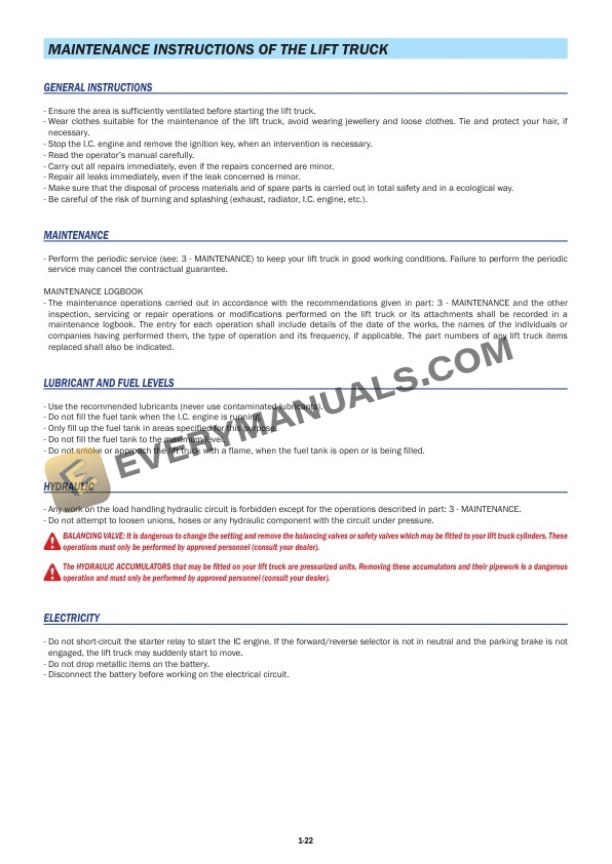 Manitou MHT-X 7140 -E3, MHT-X 10180 L-E3, MHT-X 10225 L-E3 Operator Manual 648680EN 4 Manitou MHT-X 7140 -E3, MHT-X 10180 L-E3, MHT-X 10225 L-E3 Operator Manual 648680EN-2