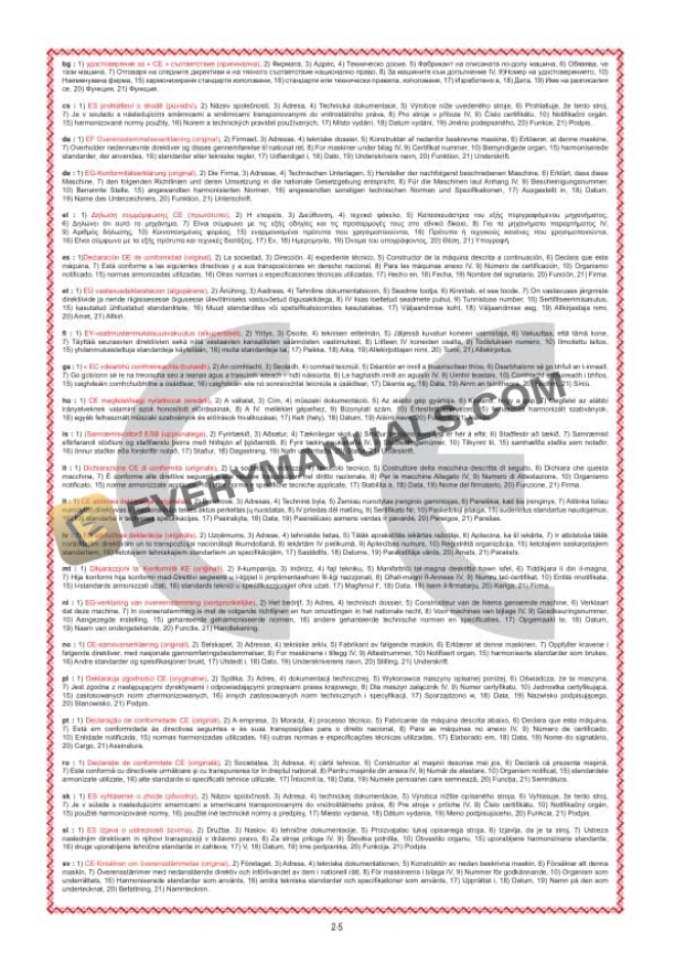 Manitou MHT-X 7140 Turbo E3, MHT-X 10180 Turbo L E3, MHT-X 10225 Turbo L E3 Operator Manual 648647EN-2