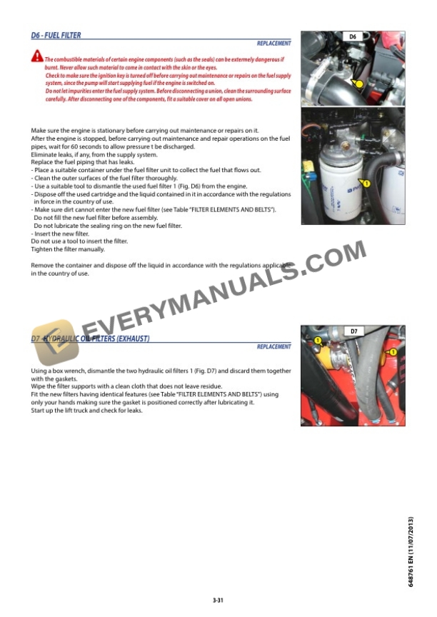 Manitou MHT-X 860 L-E3( Mine Spec) Operator Manual 648761EN-5