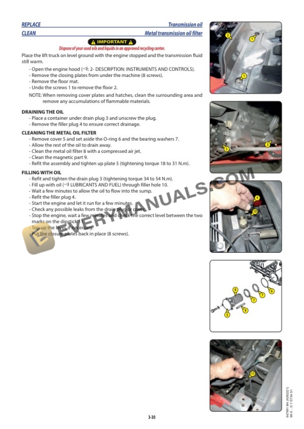 Manitou MI-X 15 D Y ST3A S1 to MI-X 35 G G S1 Operator Manual 647991EN-USM4A092021 7 Manitou MI-X 15 D Y ST3A S1 to MI-X 35 G G S1 Operator Manual 647991EN-USM4A092021 - Image 5