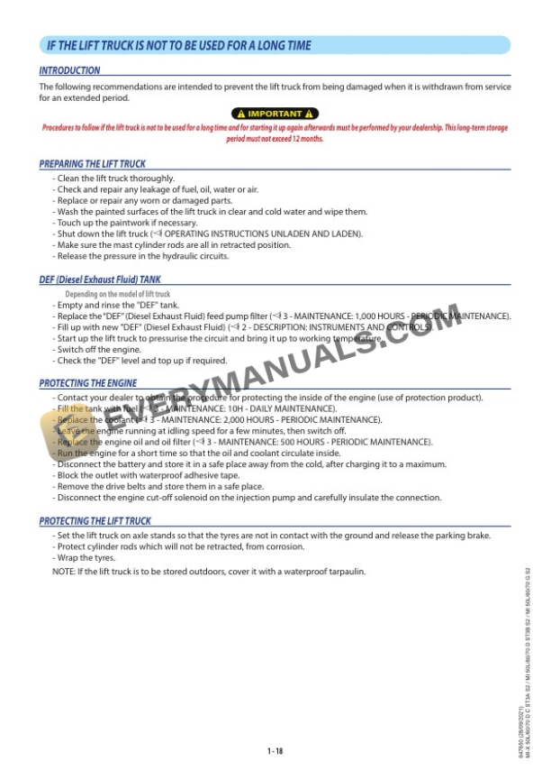 Manitou MI-X 50L D C ST3A S2 to MI 70 G S2 Operator Manual 647650EN 4 Manitou MI-X 50L D C ST3A S2 to MI 70 G S2 Operator Manual 647650EN - Image 2