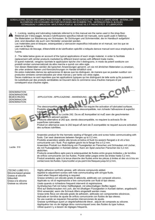 Manitou ML 40 Serie 1-E2 Repair Manual 547979EN-2