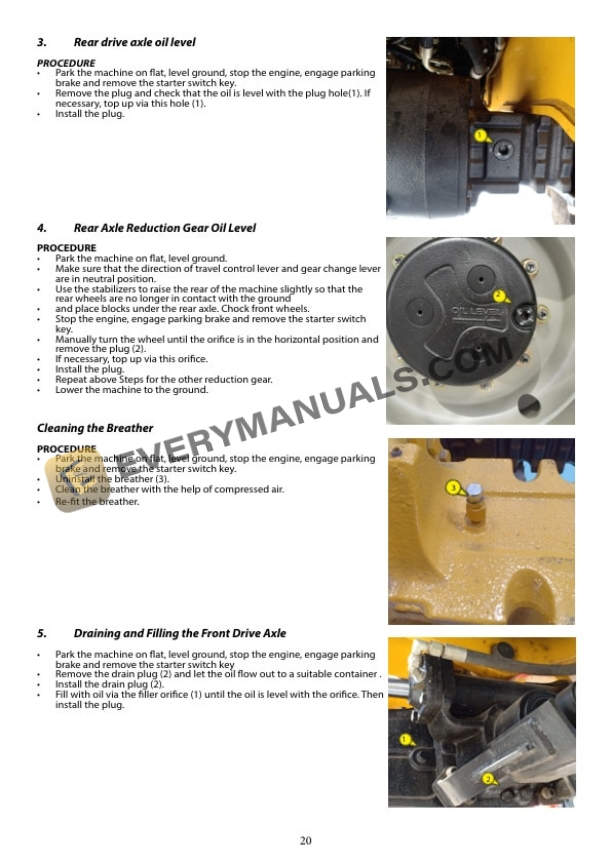 Manitou ML745 Operator Manual 53115057-5
