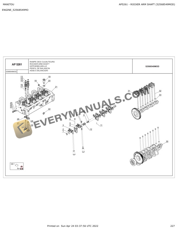 Manitou MLA-T 533 145 V PLUS D ST4 S1 Parts Manual 649045 5 Manitou MLA-T 533 145 V PLUS D ST4 S1 Parts Manual 649045 - Image 3