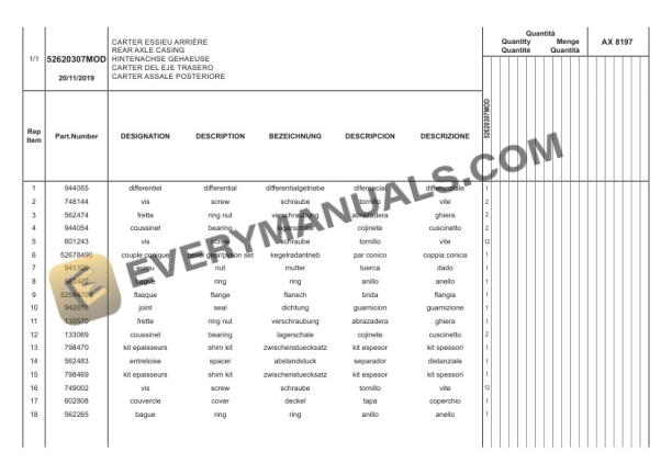 Manitou MLA-T 533 145 V PLUS D ST5 S1 Parts Manual 649195 5 Manitou MLA-T 533 145 V PLUS D ST5 S1 Parts Manual 649195 - Image 3