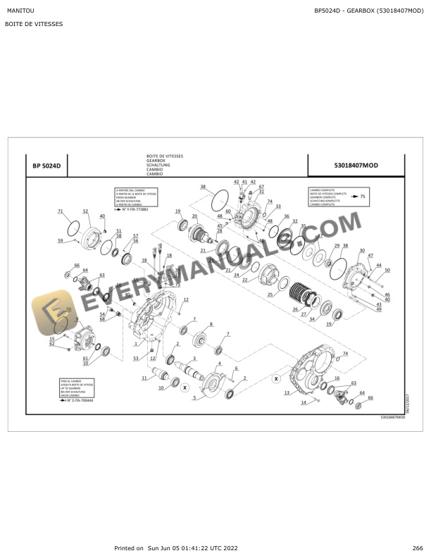 Manitou MLA-T 533 145 V PLUS D ST5 S1 Parts Manual 649195 6 Manitou MLA-T 533 145 V PLUS D ST5 S1 Parts Manual 649195 - Image 4