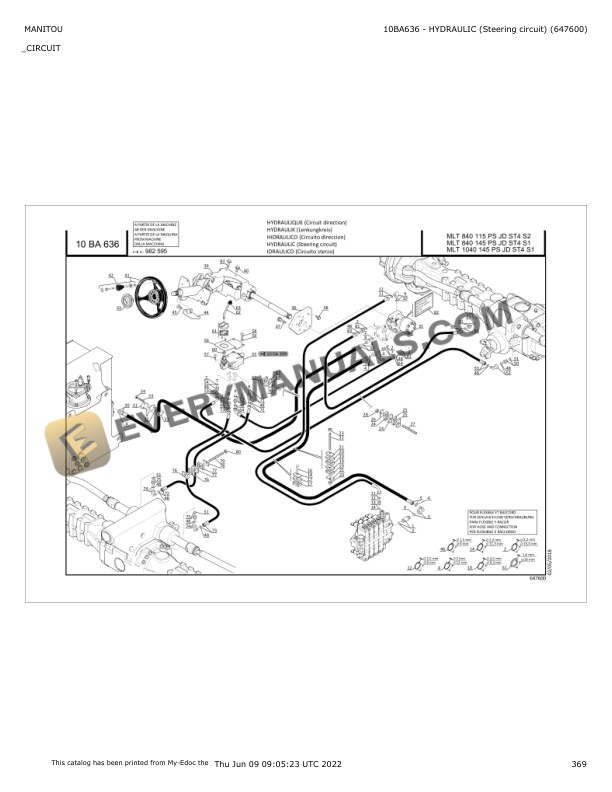 Manitou MLT 1040 145 PS JD ST4 S1 Parts Catalog 647600 7 Manitou MLT 1040 145 PS JD ST4 S1 Parts Catalog 647600 - Image 5
